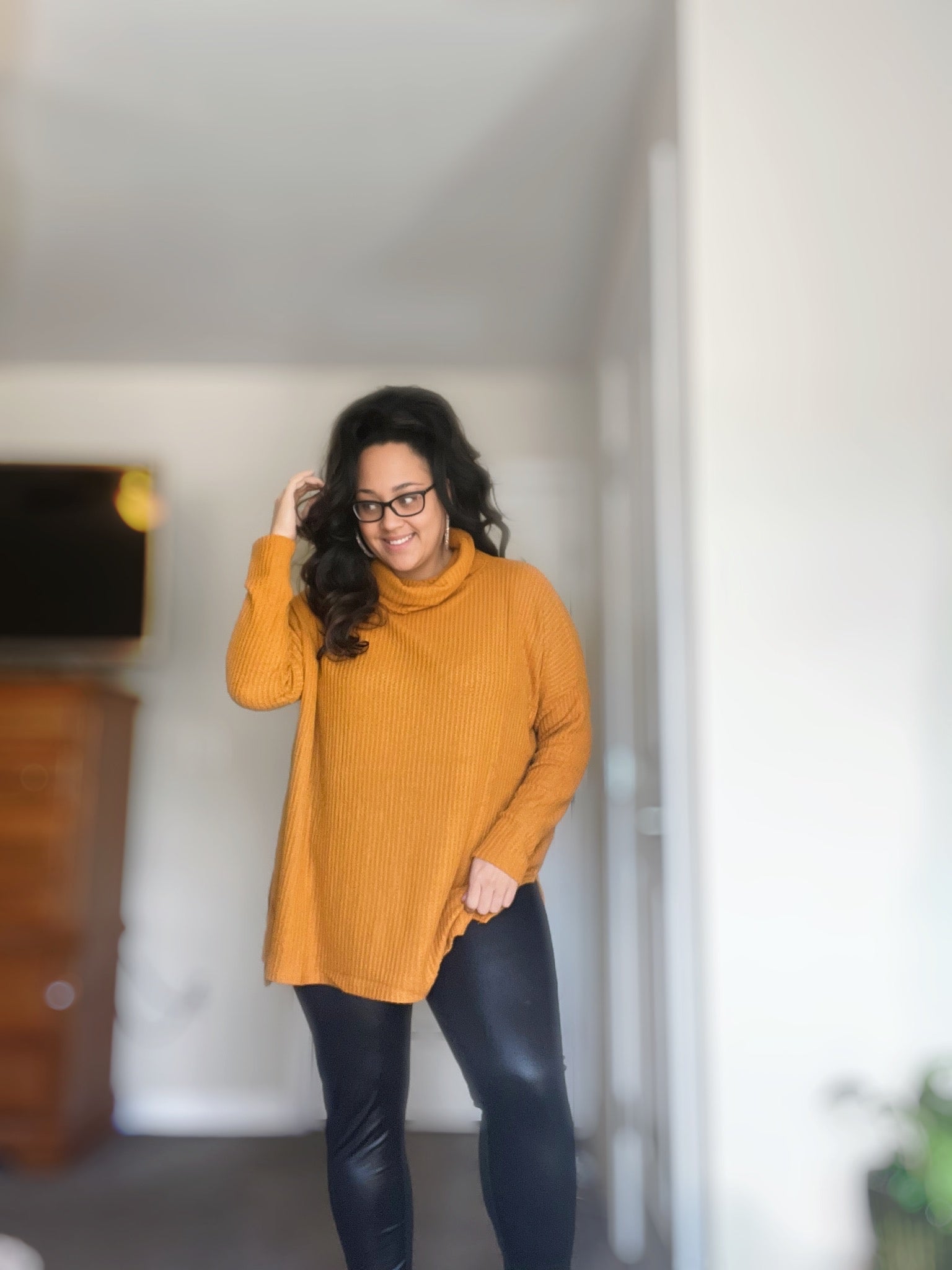 Curve Fall Is My Favorite Color Tunic