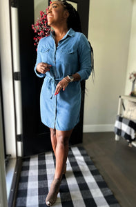 Business Casual Button Down Dress