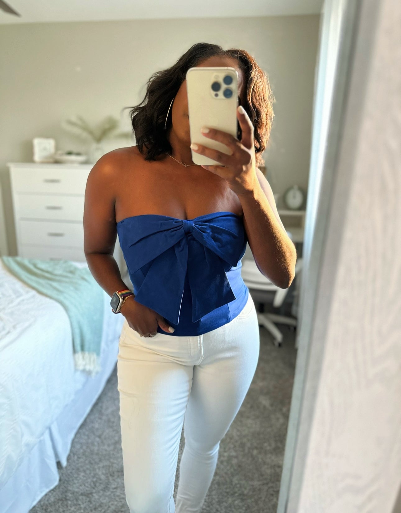 Summer Sun-Kiss Bow Tube Top