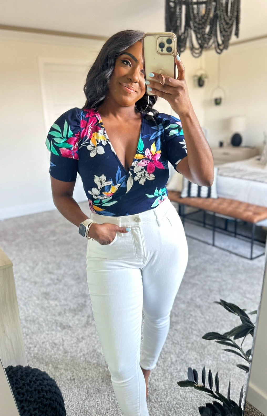 Feeling Floral Cropped Top