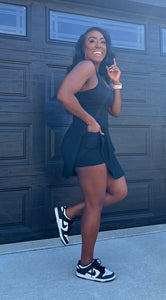 Work For It Athletic Dress (built in shorts with pockets)